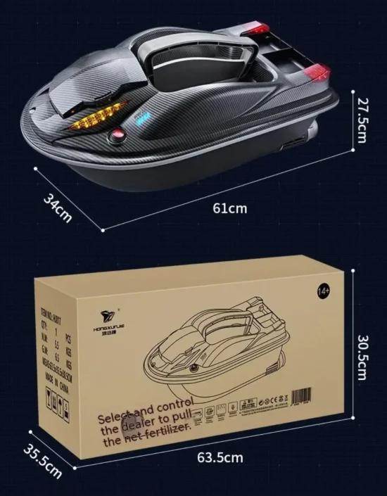 Лодки за захранка Лодка за захранка HJ817 с круиз контрол с опция за GPS и СОНАР