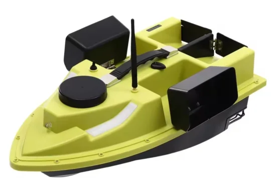 Лодки за захранка Лодка за захранка D19 с GPS 100 точки, сонар + ПОДАРЪК сак за лодка, зарядно 12V, гумен калъф за дистанционно, резервни перки